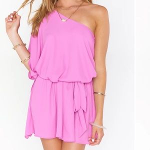NWT Show Me Your Mumu Trish dress size XL color orchid pink
